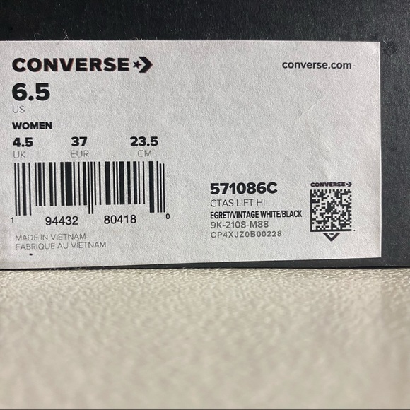 Converse Women’s Chuck Star It's Okay To Wander Platform - Picture 11 of 15